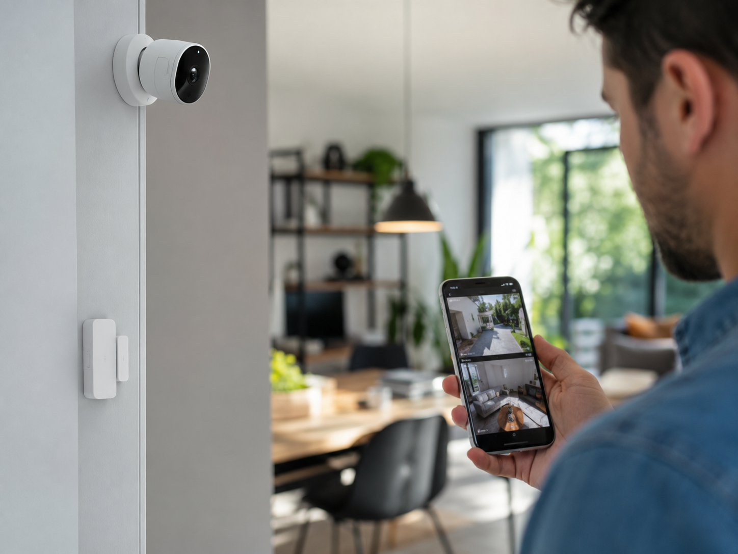 Cámaras inteligentes, sensores y seguridad conectada para vivienda y negocio Gyalux